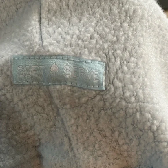 Soft and serve sweatshirt, light blue small - Picture 5 of 7